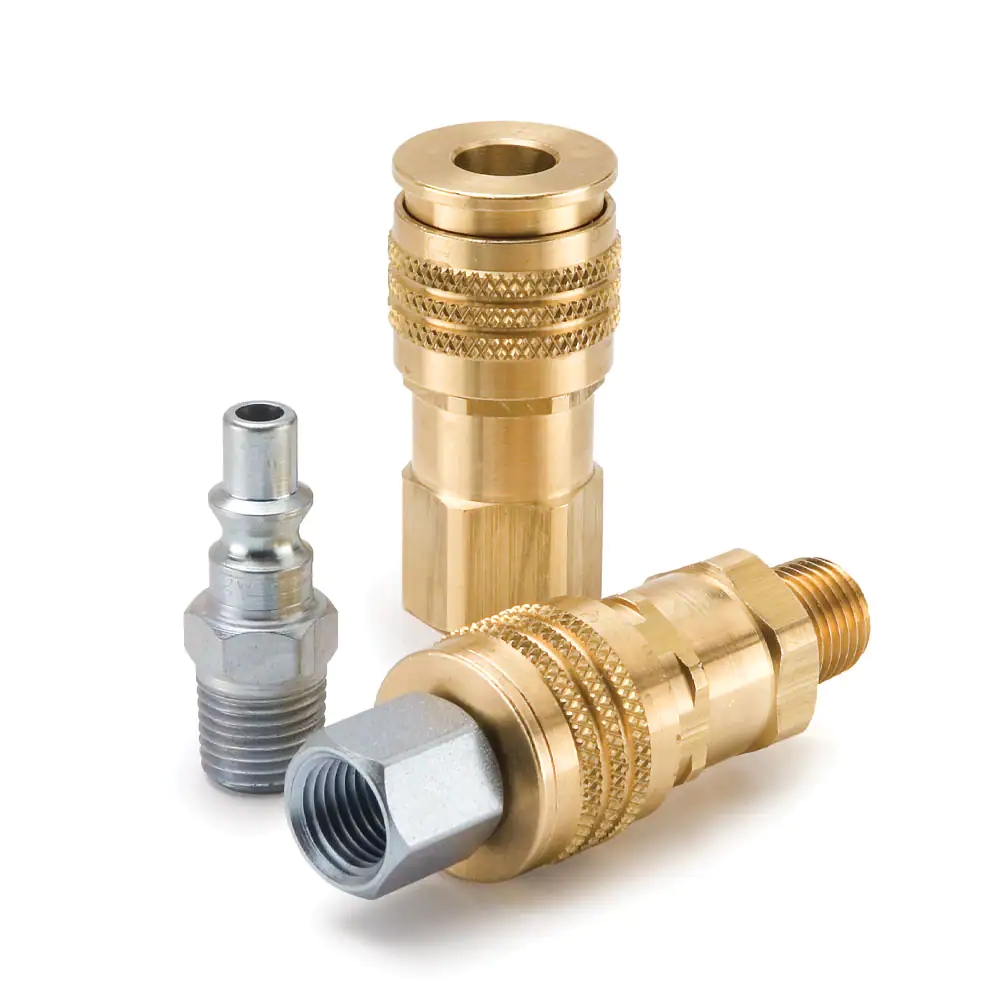 派克HA 系列陰接頭 - 用于空氣軟管和工具快換接頭（氣動(dòng)，空氣），可與ARO的210系列進(jìn)行互換