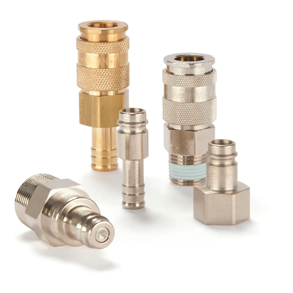 派克27 系列優(yōu)質(zhì)快換接頭，符合歐洲標(biāo)準(zhǔn)結(jié)構(gòu)