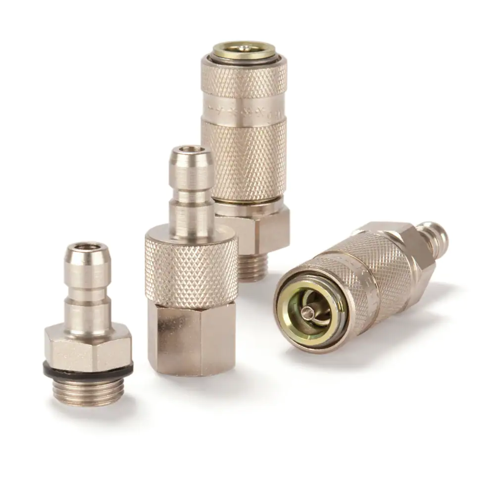 Parker優(yōu)質(zhì)的氣動快換接頭，符合德國工業(yè)標準結(jié)構(gòu)，51系列