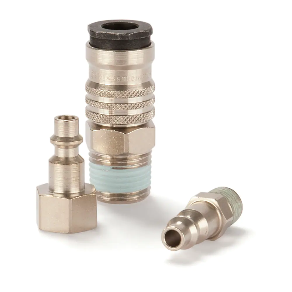 派克1400系列優(yōu)質(zhì)快換接頭，符合ISO 6150 B 標準結(jié)構(gòu)