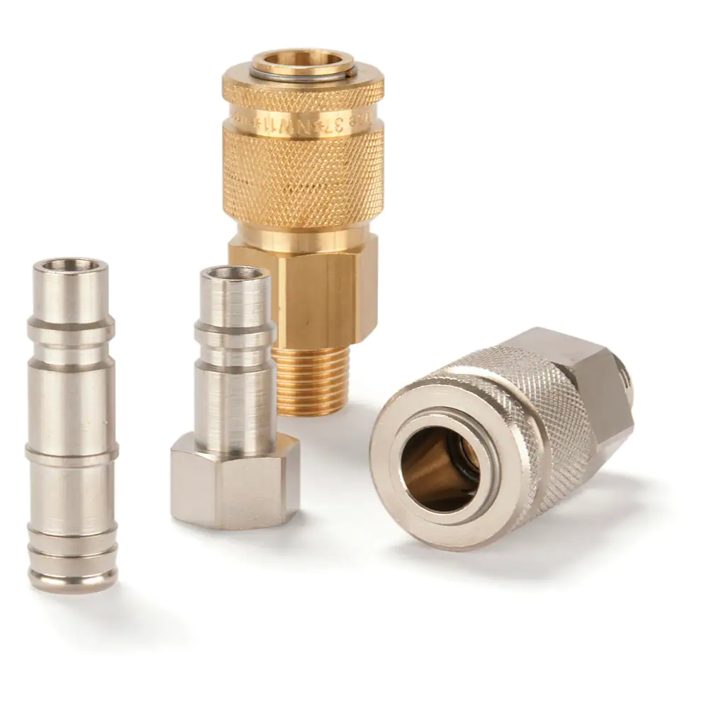 派克37系列快換接頭，符合ISO 6150 B標準結(jié)構(gòu)