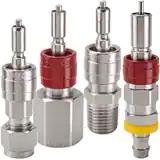 派克CPI系列快換陽接頭 - 不銹鋼快換接頭，用于氣體、流體介質(zhì)，可耐真空或者壓力應(yīng)用