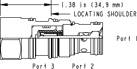 先導(dǎo)打開(kāi)單向閥 帶標(biāo)準(zhǔn)導(dǎo)壓（CKEBXCN）